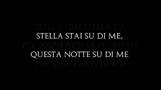 Umberto Tozzi  Stella Stai con Testo  Lyrics [upl. by Halullat]