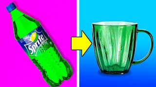 36 PLASTIC BOTTLE HACKS YOULL WANT TO TRY [upl. by Onitsoga]