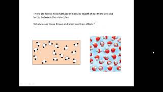 BTEC Applied Science Unit 1 Chemistry Intermolecular Forces [upl. by Demmer]