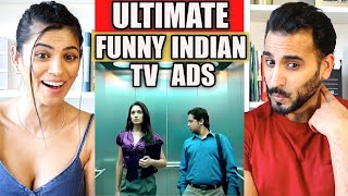 ULTIMATE FUNNY INDIAN TV Ads REACTION  REVIEW [upl. by Ninaj]