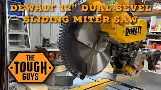 Dewalt 12in Sliding Miter Saw DWS779 Setup amp Review [upl. by Netsrak]