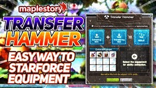 MapleStory EASY Way to Get 20 Star Equipment Transfer Hammer [upl. by Furlong]