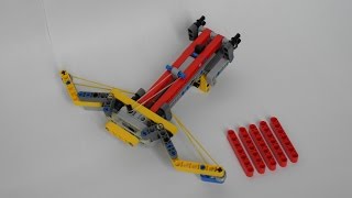 Lego Technic mini Armbrust Bauanleitung  Speed Build  Peter Pan [upl. by Inigo]