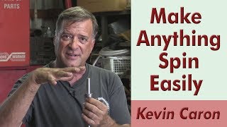 How to Make Anything Spin Using a Thrust Bearing  Kevin Caron [upl. by Nesrac]