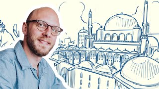 How to draw Islamic Architecture [upl. by Marga993]