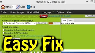 MotionJoy Error Code 0X1ffffdb9 EASY FIX [upl. by Philip]