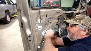 2010 FORD F150 DRIVERS DOOR WONT OPEN  DOOR LATCH REPLACMENT [upl. by Edwine432]