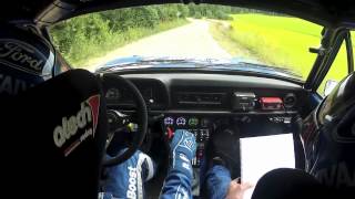 On board from Lahti Historic Rally [upl. by Cilo384]