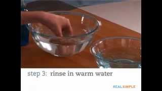 How To Clean Gold Jewelry  Real Simple [upl. by Mackey]