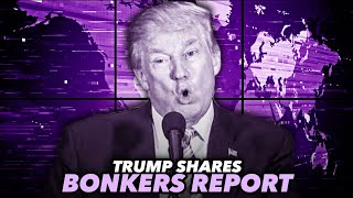 Trump Posts Bonkers Report That Claims Hes Right About Everything [upl. by Cottle]