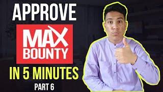 Maxbounty account create  maxbounty approval  maxbounty account  maxbounty [upl. by Eninaej]