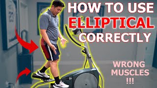 Youre Using the Elliptical WRONG  Physical Therapist Explains [upl. by Alra]