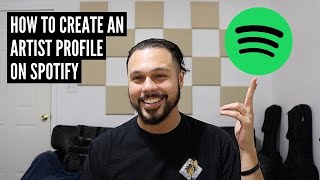 How To Create An Artist Profile On Spotify [upl. by Norud]