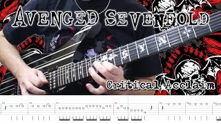 Avenged Sevenfold  Critical Acclaim Guitar Cover  TABS [upl. by Aizek]