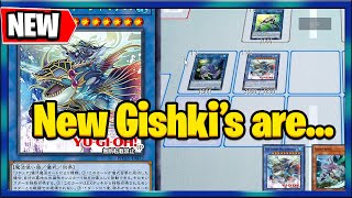 New YuGiOh Gishki Deck is [upl. by Haissem]