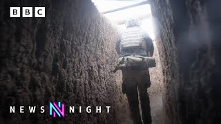 Inside Ukraine’s war frontlines against Russia in Donbas  BBC Newsnight [upl. by Hymie]