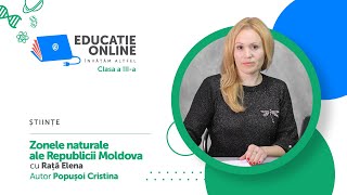 Științe Clasa a IIIa Zonele naturale ale Republicii Moldova [upl. by Otila]