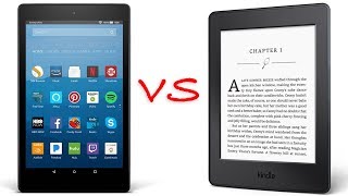 Kindle Fire vs Kindle Paperwhite [upl. by Laks900]