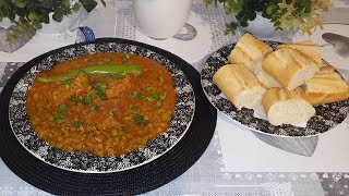 recette pois cassés  مرقة جلبانة جافة و مكسرة [upl. by Yerot]