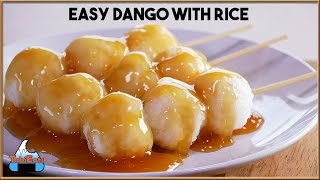 Easy Dango Using Cooked Rice Mitarashi Dango Recipe [upl. by Salis]