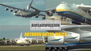 ANTONOV AN225 MRIYA  KING OF THE SKIES airshowvision [upl. by Eiznyl]