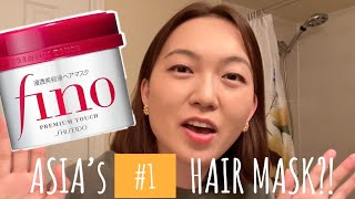 Is this “cultfavorite” hair treatment mask any good  Reviewing Shiseido’s Fino Premium Touch [upl. by Jemmie]