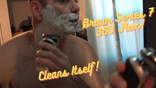 Braun Series 7 360 Flex 7071cc 5764 Shaver and Cleaning Station  How To Use  Review  Unboxing [upl. by Karlie]