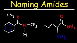 Naming Amides  IUPAC Nomenclature [upl. by Names]