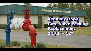 Gate Valve Packing Replacement Video [upl. by Fitzger676]