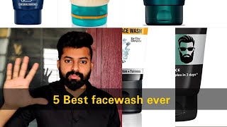 My Face wash List  Personally Used and Tested  Top 5 Face Wash  Tamil  Shadhikazeez [upl. by Ainafetse]