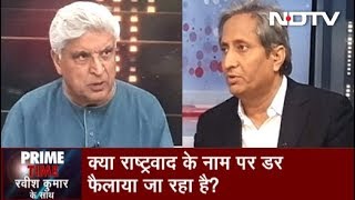 Prime Time  2019 Election Most Important Since Independence Javed Akhtar To Ravish Kumar [upl. by Bourne]