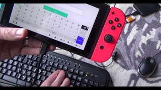 How to Connect Keyboards etc to the Nintendo Switch by using a USBC OTG Cable [upl. by Chu347]