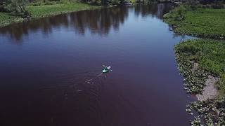 Drone Flight Hainesport Boat Ramp Hainesport NJ [upl. by Nidraj]