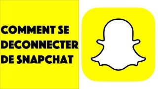 Comment se déconnecter de Snapchat [upl. by Ivo]