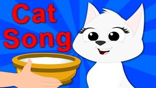 Cat Song  Nursery Rhymes  Kids Rhymes  Baby Songs  Video For Childrens [upl. by Sauveur790]