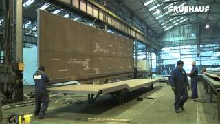 Steel Tri Axle Bulker  Fruehauf Tipper Trailers [upl. by Kylstra]