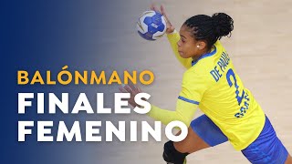 BALONMANO  Oro femenino Argentina vs Brasil [upl. by Finer]