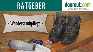 Wanderschuhpflege  Wanderschuhe PflegeampTipps in 3Schritten [upl. by Herculie]