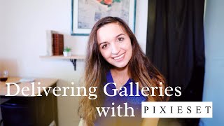 How to Deliver Photos using Pixieset  My Best Tips for Galleries [upl. by Tindall]