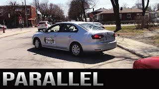 How To Easy Parallel Parking Curb Parking  Version 20 [upl. by Enyrhtak432]