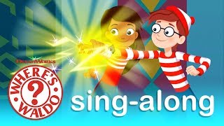 KARAOKE SINGALONG Wheres Waldo Theme Song  WHERES WALDO  Universal Kids [upl. by Calisa717]