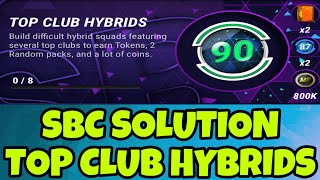 SBC SOLUTION TOP CLUB HYBRIDS  MADFUT 24 [upl. by Berman492]