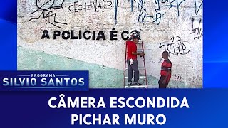 Pichar muro  Câmeras Escondidas 221119 [upl. by Gotcher]