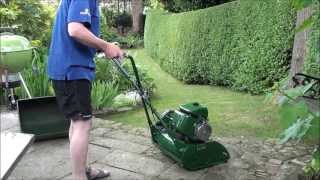 Ransomes Marquis Mower in action [upl. by Jamille]