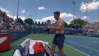 Tallon Griekspoor shirtless in Cincinnati [upl. by Kelleher]