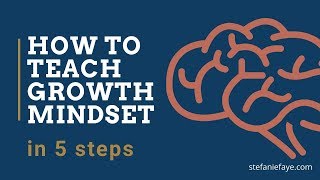 How to teach growth mindset to students in 5 steps [upl. by Kcuhc440]