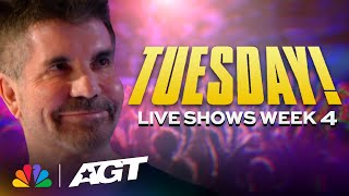 Performing TONIGHT  AGT Live Shows Week 4  AGT 2023 [upl. by Sunda]