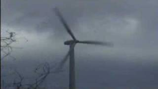 Løbsk vindmølle  wind turbine out of controll [upl. by Wedurn]