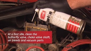 CleanRCarb  How To Use Our Carburettor Cleaner Spray [upl. by Elleinahc538]