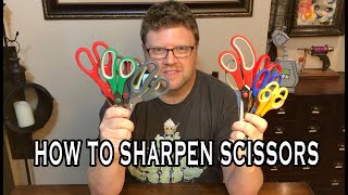 Quick Fix How To Sharpen Scissors [upl. by Mountfort]